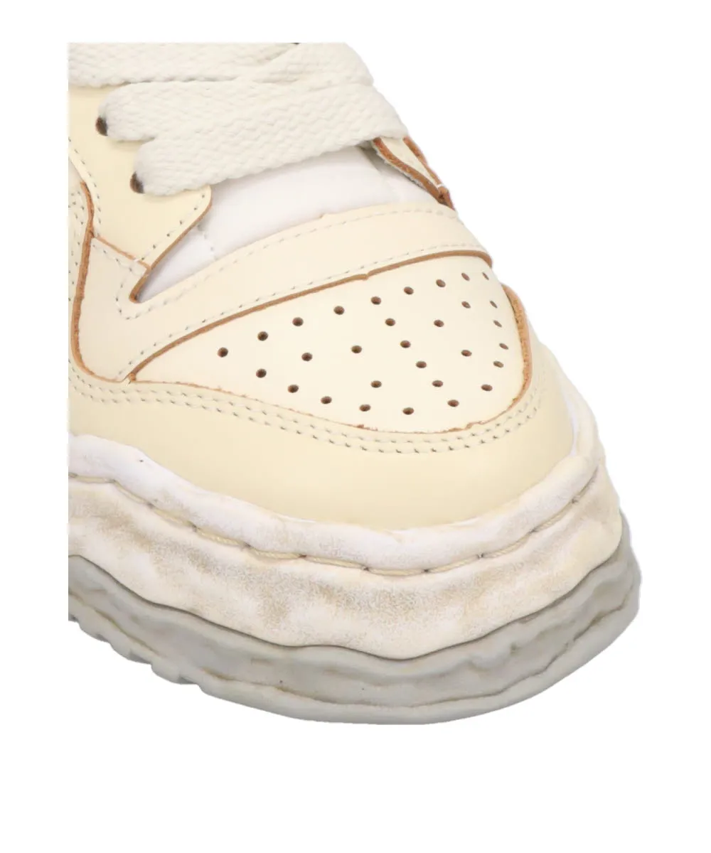 KEITH/ORIGINAL SOLE VINTAGE LEATHER LOW-TOP SNEAKER